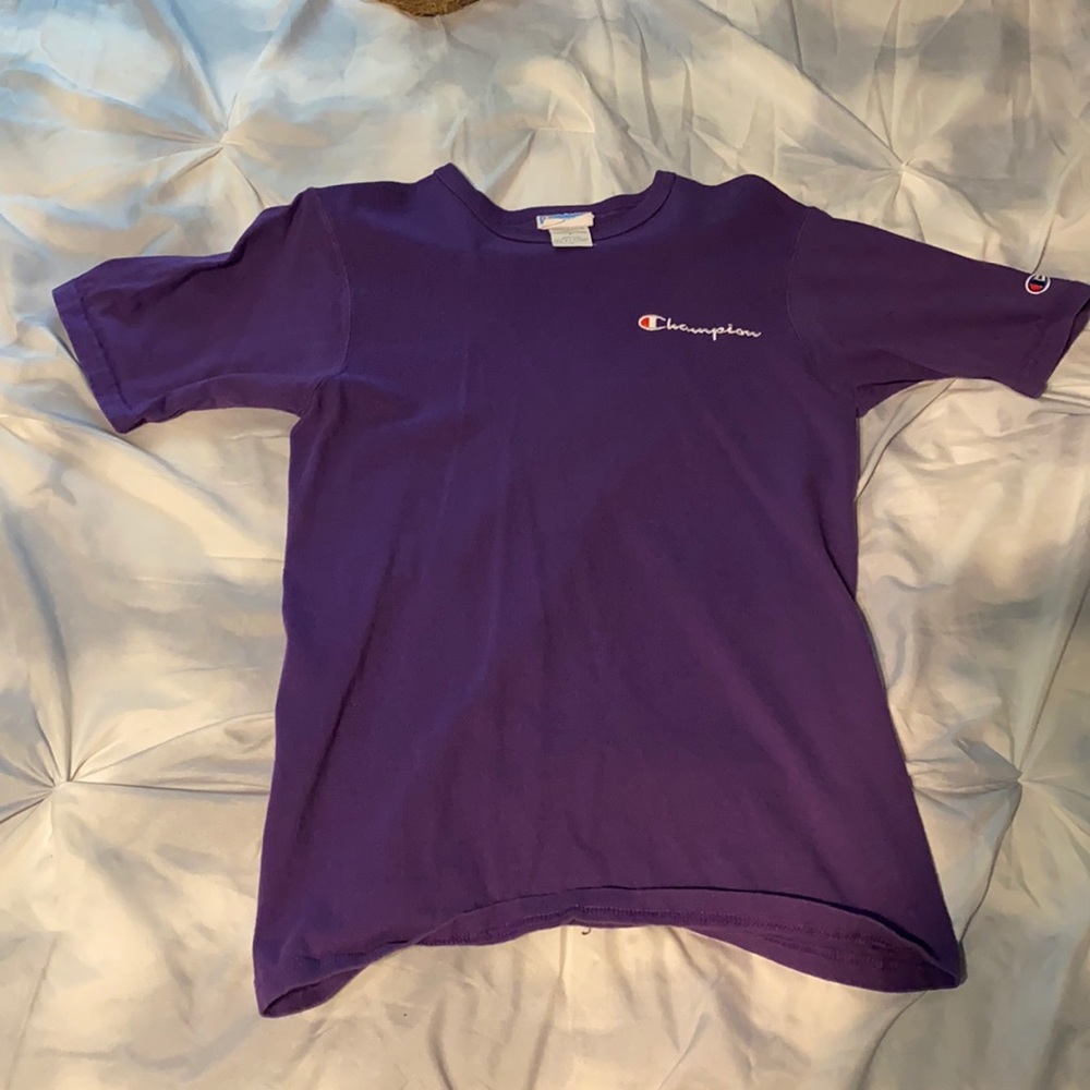 Champion purple t-shirt